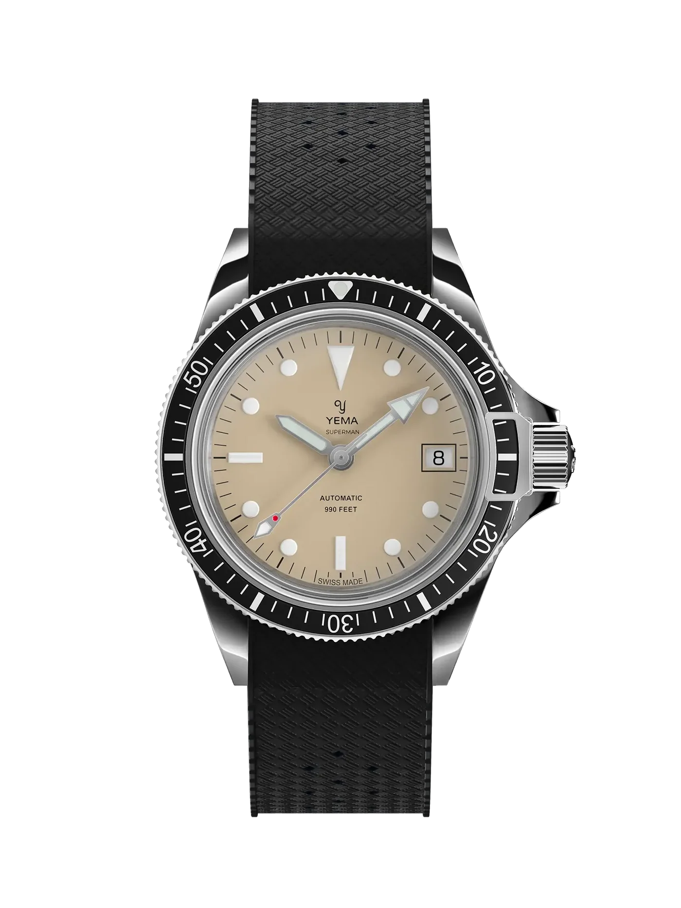 Montre Yema : Superman Swiss Edition Beige