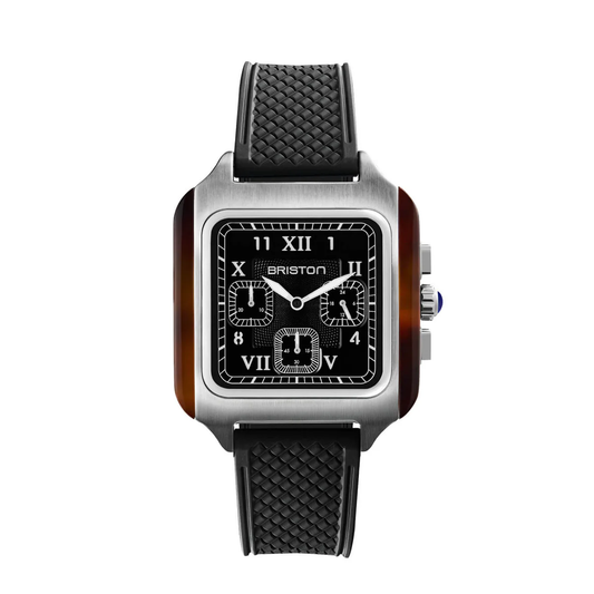 MONTRE BRISTON : STREAMLINER KENNEDY CHRONO NOIR 251838.SA.T.1