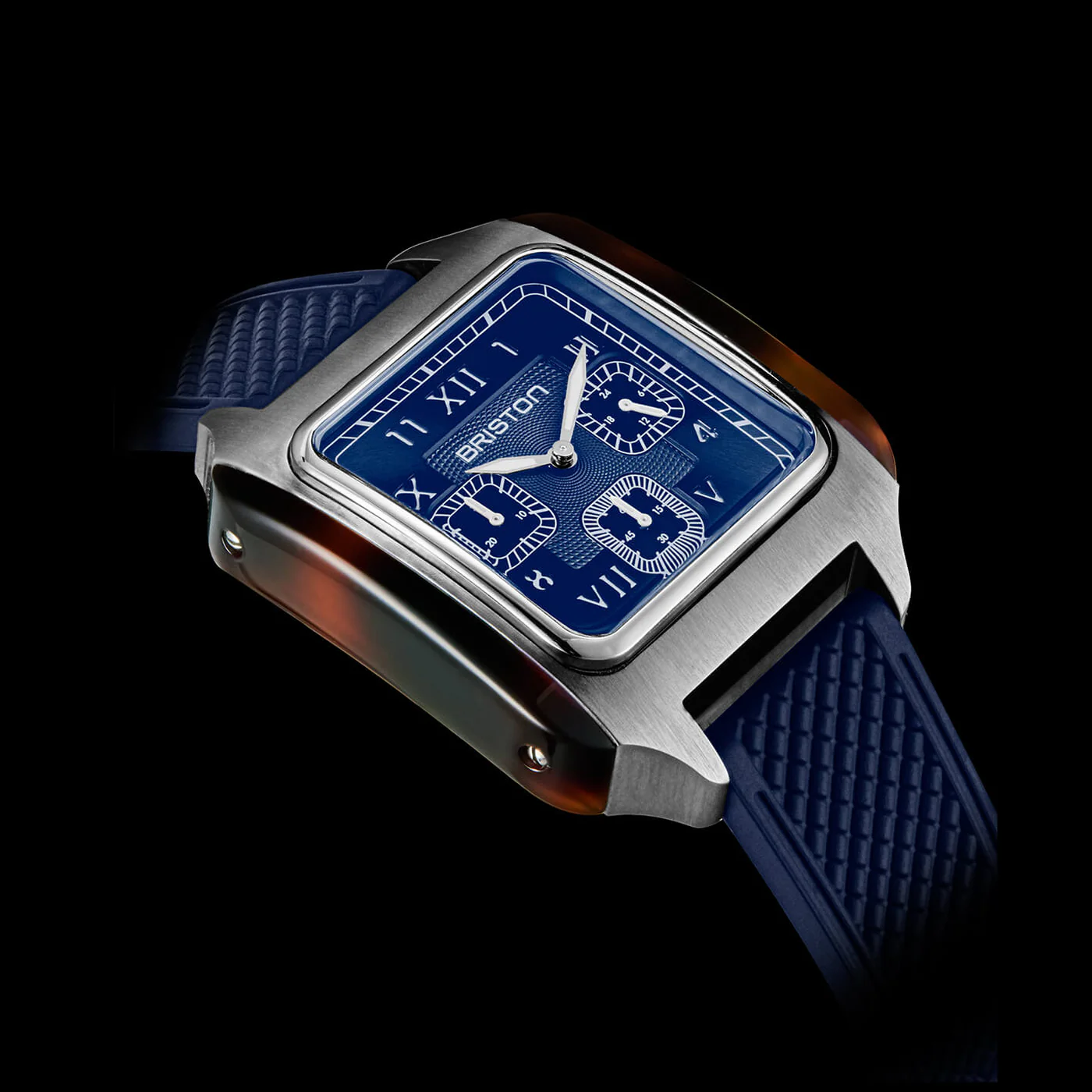 MONTRE BRISTON : STREAMLINER KENNEDY CHRONO BLEU 261838.SA.T.9