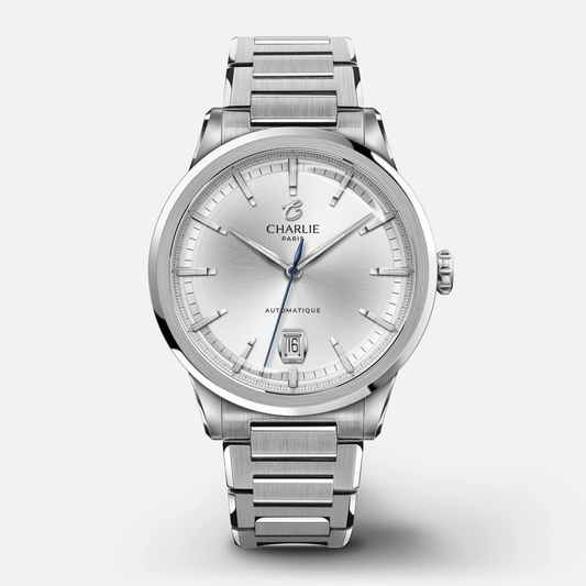 MONTRE CHARLIE PARIS : ALLIANCE AUTOMATIQUE BLANC