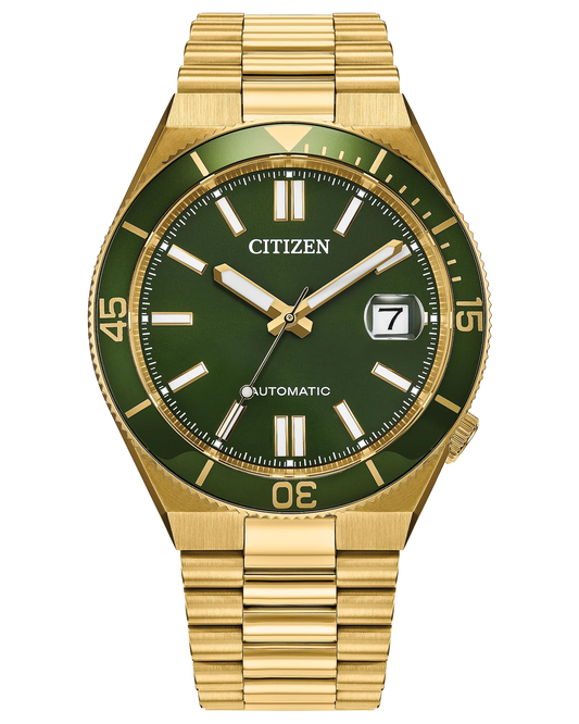 MONTRE CITIZEN : TSUYOSA SHORE VERT & OR NJ0232-53X