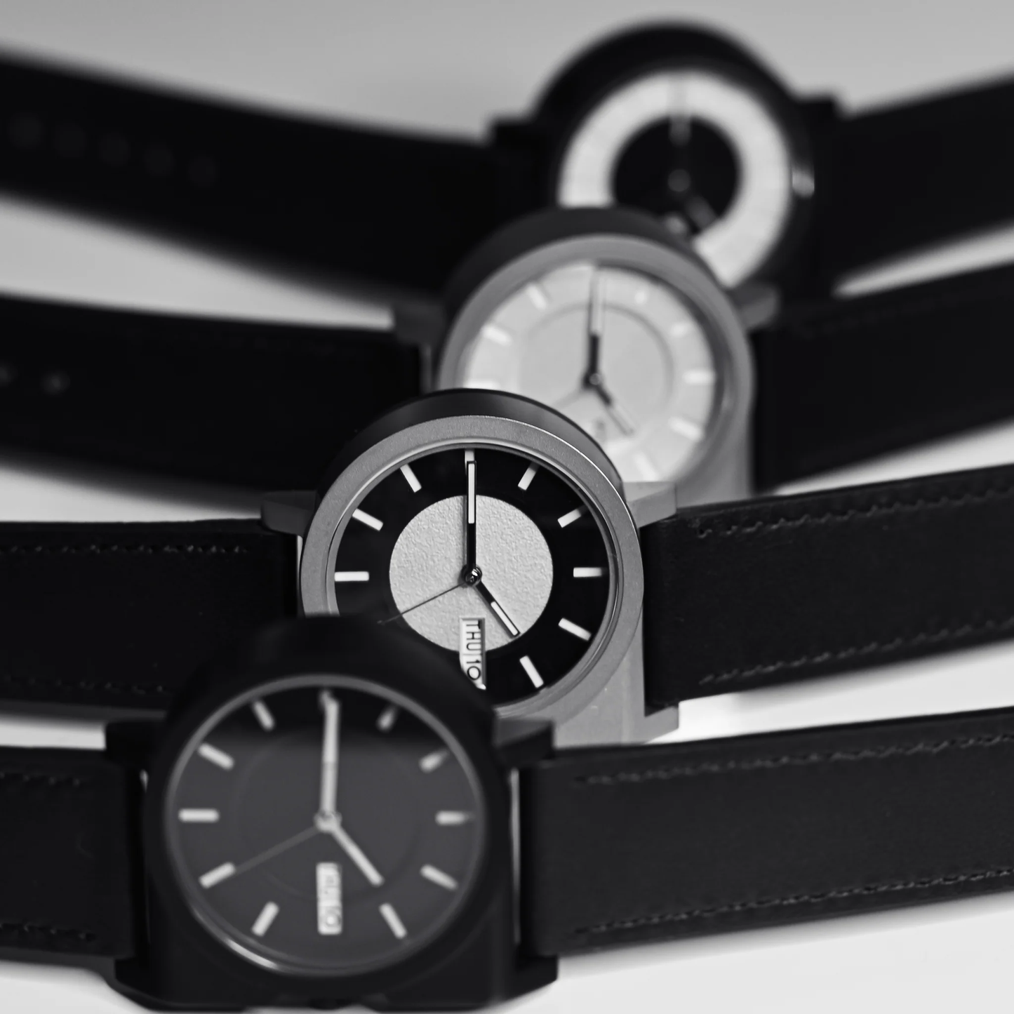 Montre AndoAndoAndo : A-1 Automatique Noir