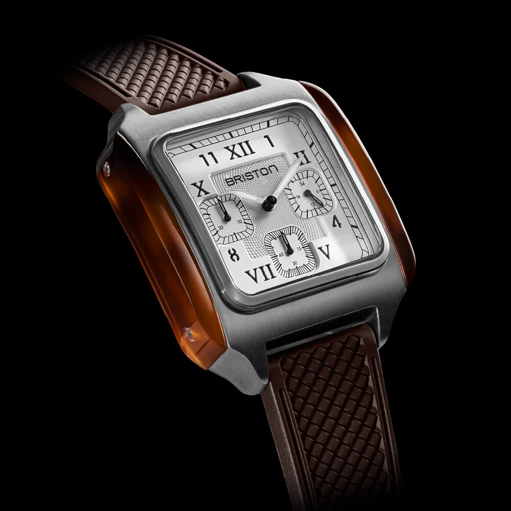 MONTRE BRISTON : STREAMLINER KENNEDY CHRONO BLANC 251838.SA.T.2