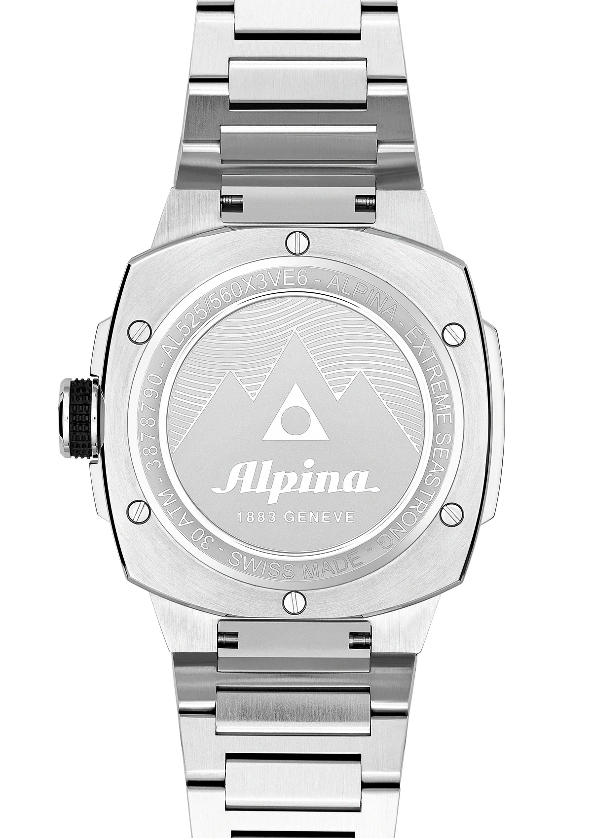 ALPINA : SEASTRONG DIVER EXTREME AUTOMATIC - ACIER NOIR