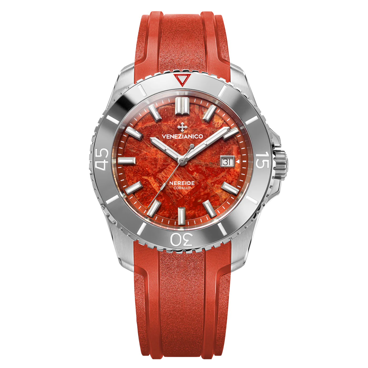 VENEZIANICO : NEREIDE CORALLO 42 MM