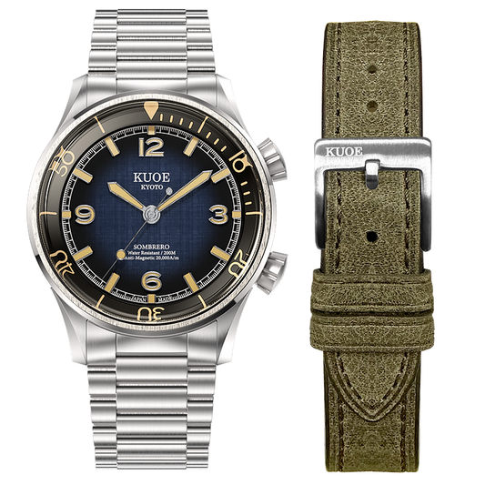 KUOE KYOTO : SOMBRERO 90-011 LIN BLEU