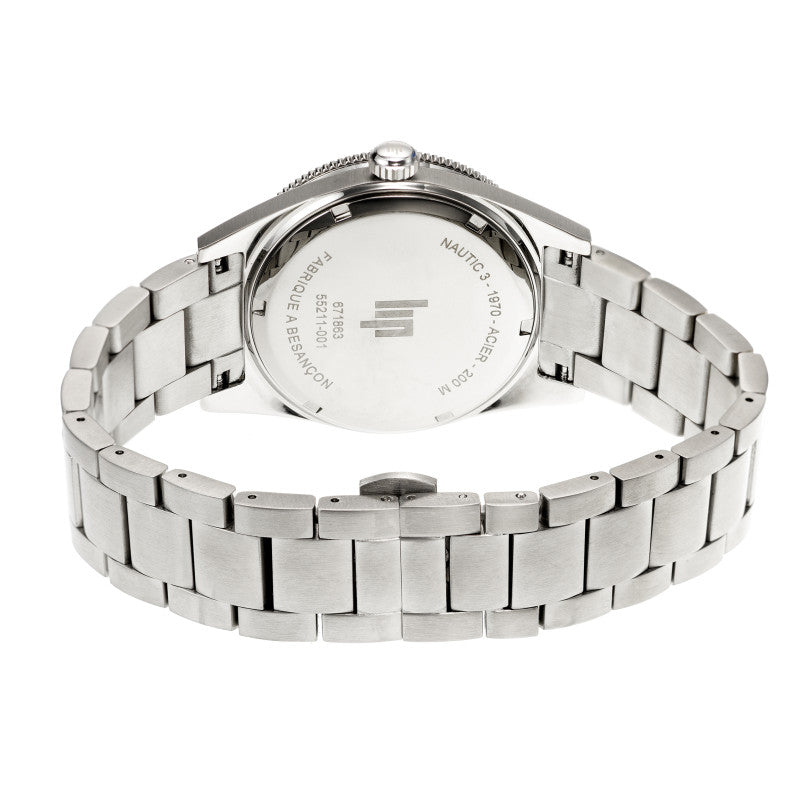 Montre LIP : Nautic 3 Quartz Bleu Océan 671863