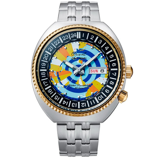 MONTRE ORIENT : WORLD MAP 75th ANNIVERSAIRE