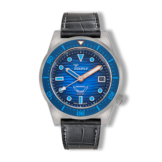 Squale Master Grand Bleu, vue de face