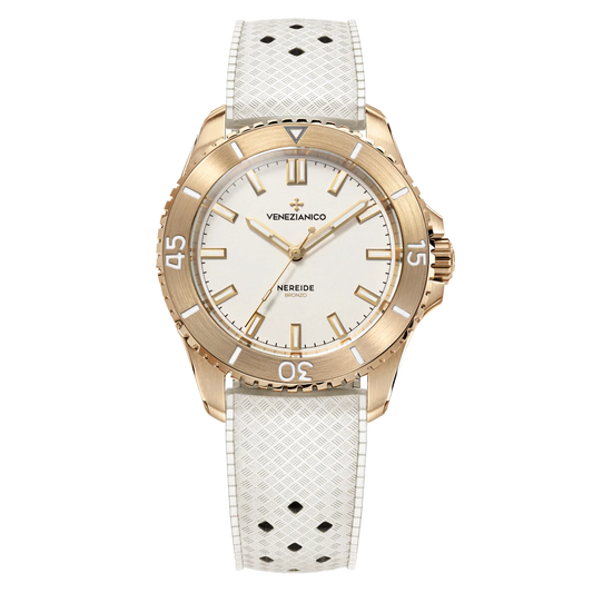 VENEZIANICO : NEREIDE BRONZO 39 MM BLANC