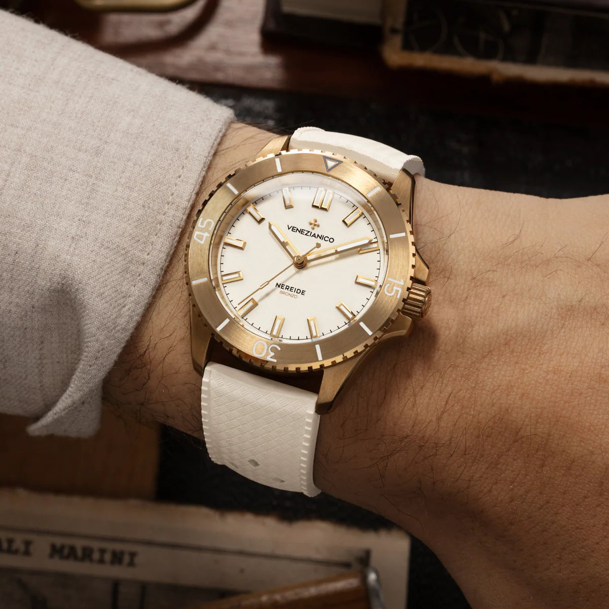 VENEZIANICO : NEREIDE BRONZO 39 - BLANC