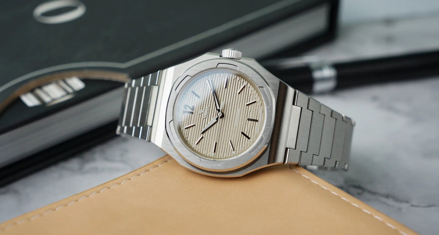 YEMA : WRISTMASTER SLIM CMM.20 - BEIGE