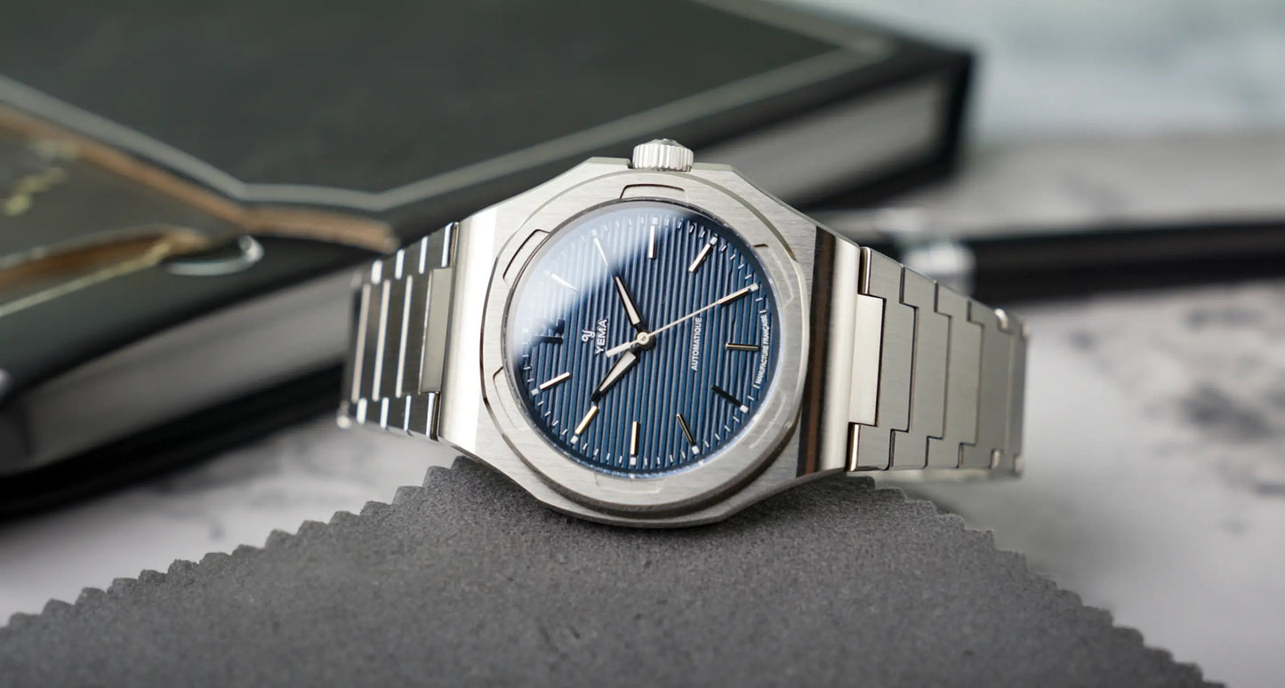 YEMA : WRISTMASTER SLIM CMM.20 - BLEU