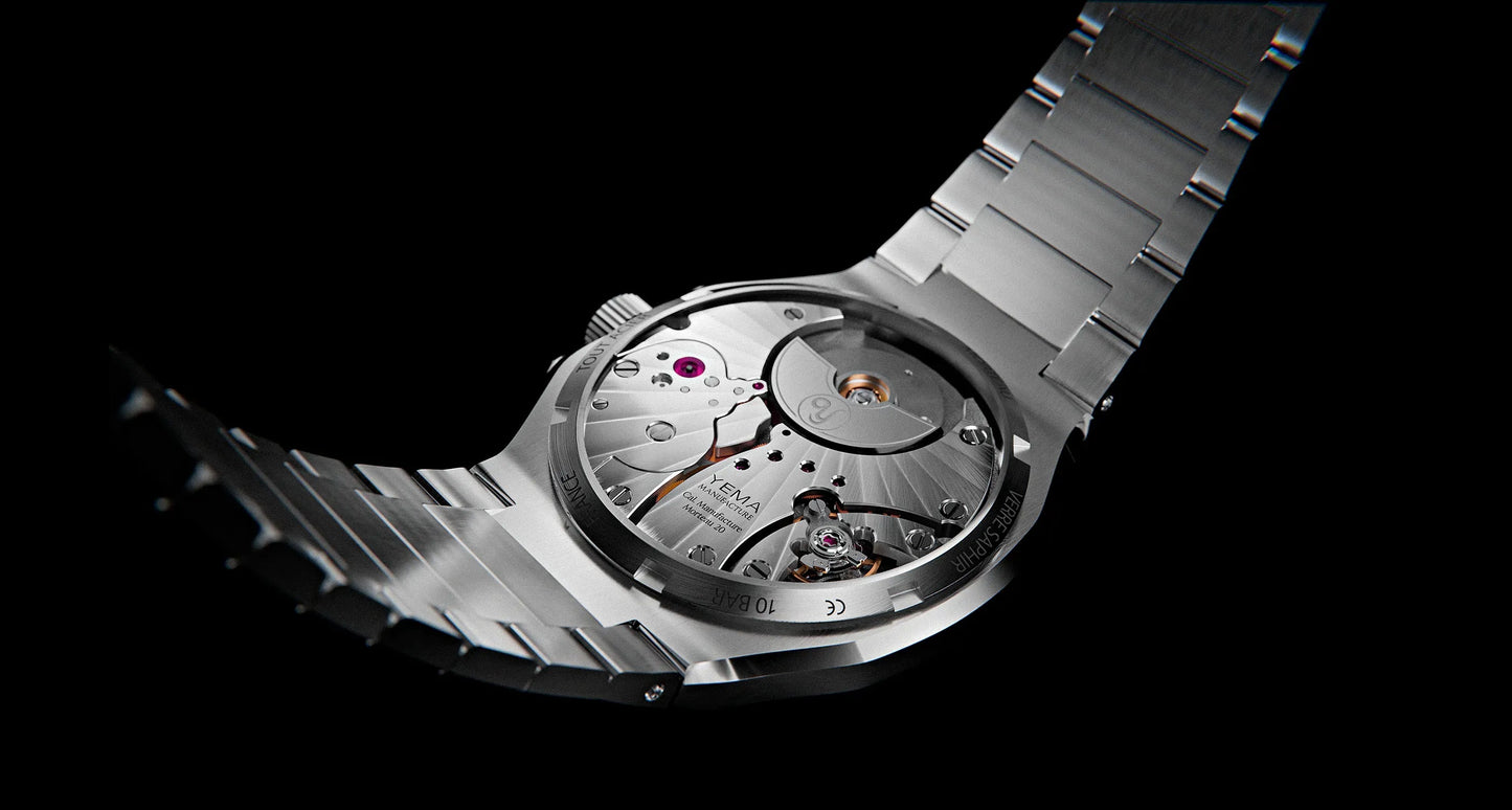 YEMA : WRISTMASTER SLIM CMM.20 - JAUNE