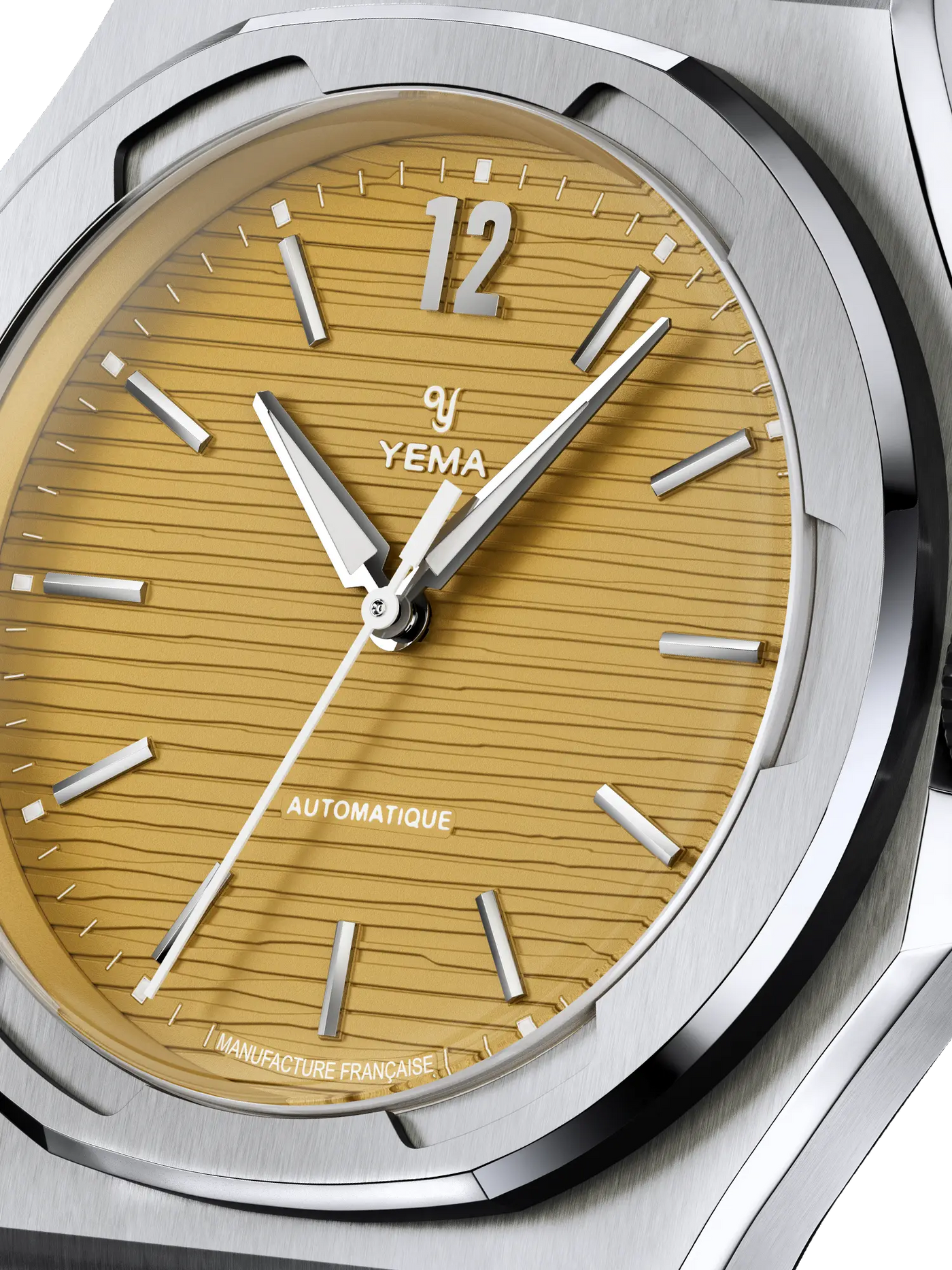 YEMA : WRISTMASTER SLIM CMM.20 - JAUNE