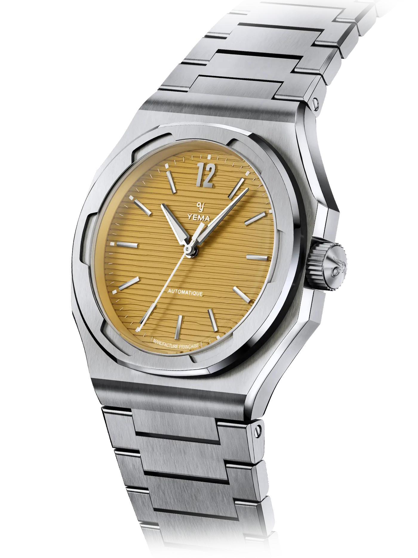 YEMA : WRISTMASTER SLIM CMM.20 - JAUNE