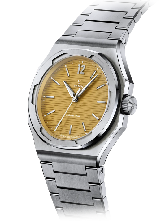 YEMA : WRISTMASTER SLIM CMM.20 - JAUNE