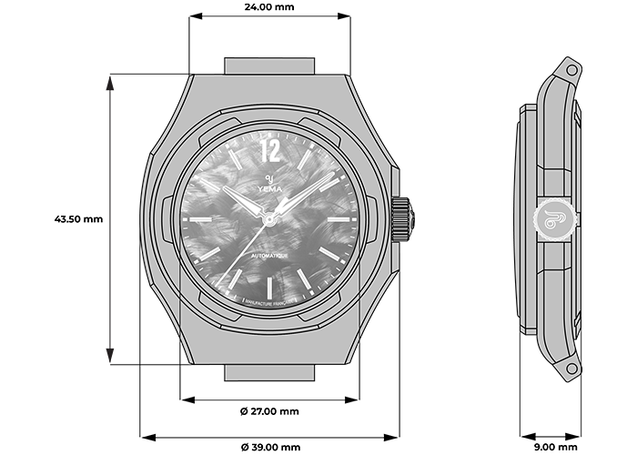 YEMA : WRISTMASTER SLIM CMM.20 LIMITED EDITION
