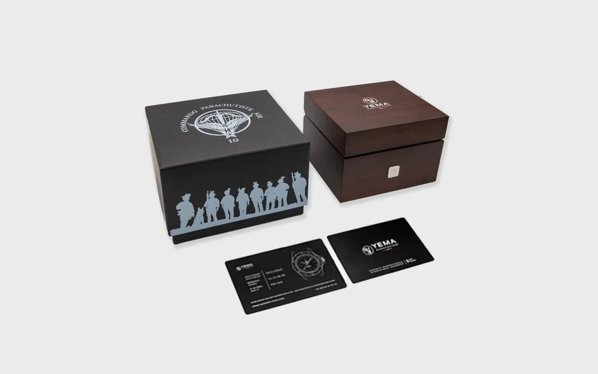 Yema Flygraf CPA10 : coffret en bois et accessoires