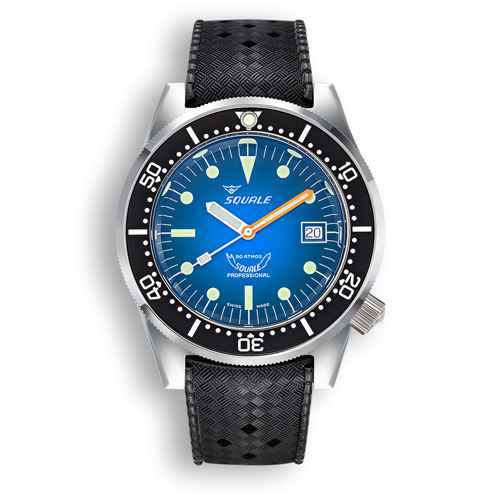Squale 1521 Blue Ray — Tropic — vue de face