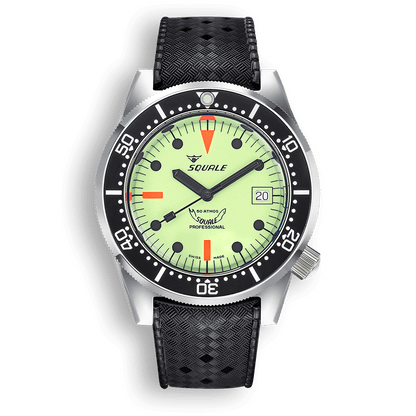 Squale 1521 Full Luminous — Tropic — vue de face
