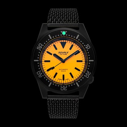 Squale 1521 Full Luminous orange Militaire — luminescence