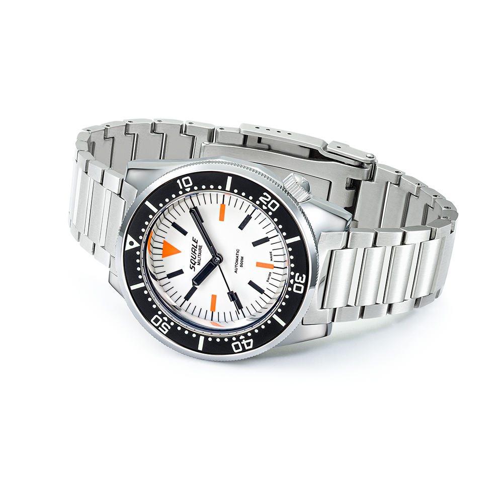 Squale 1521 Full Luminous Militaire — Acier — détail de la montre