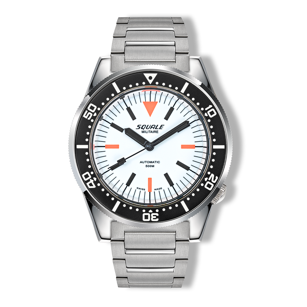 Squale 1521 Full Luminous Militaire — Acier — vue de face