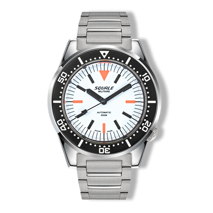 Squale 1521 Full Luminous Militaire — Acier — vue de face