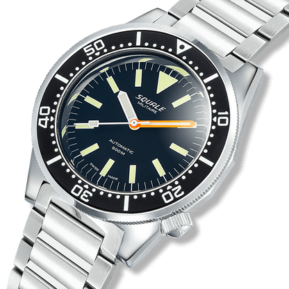 Squale 1521 Militaire — Acier — détail de la montre