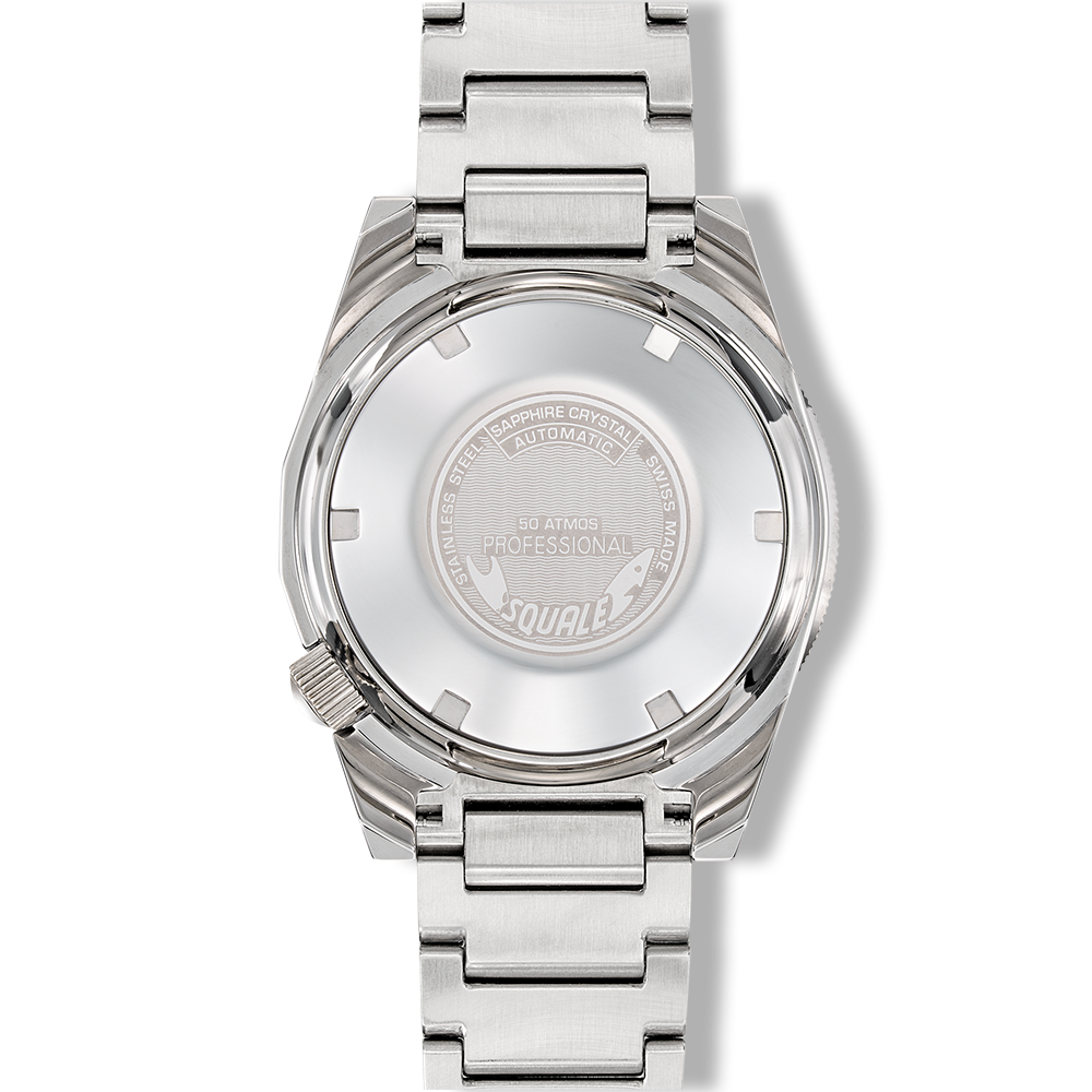Squale 1521 Militaire — Acier — détail de la montre