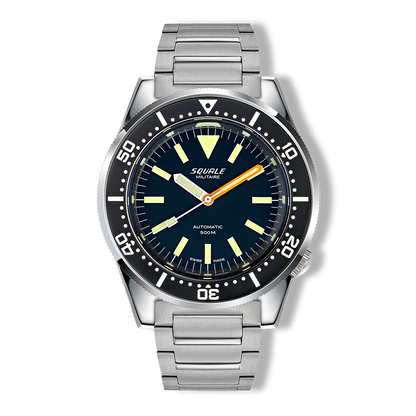 Squale 1521 Militaire — Acier — vue de face
