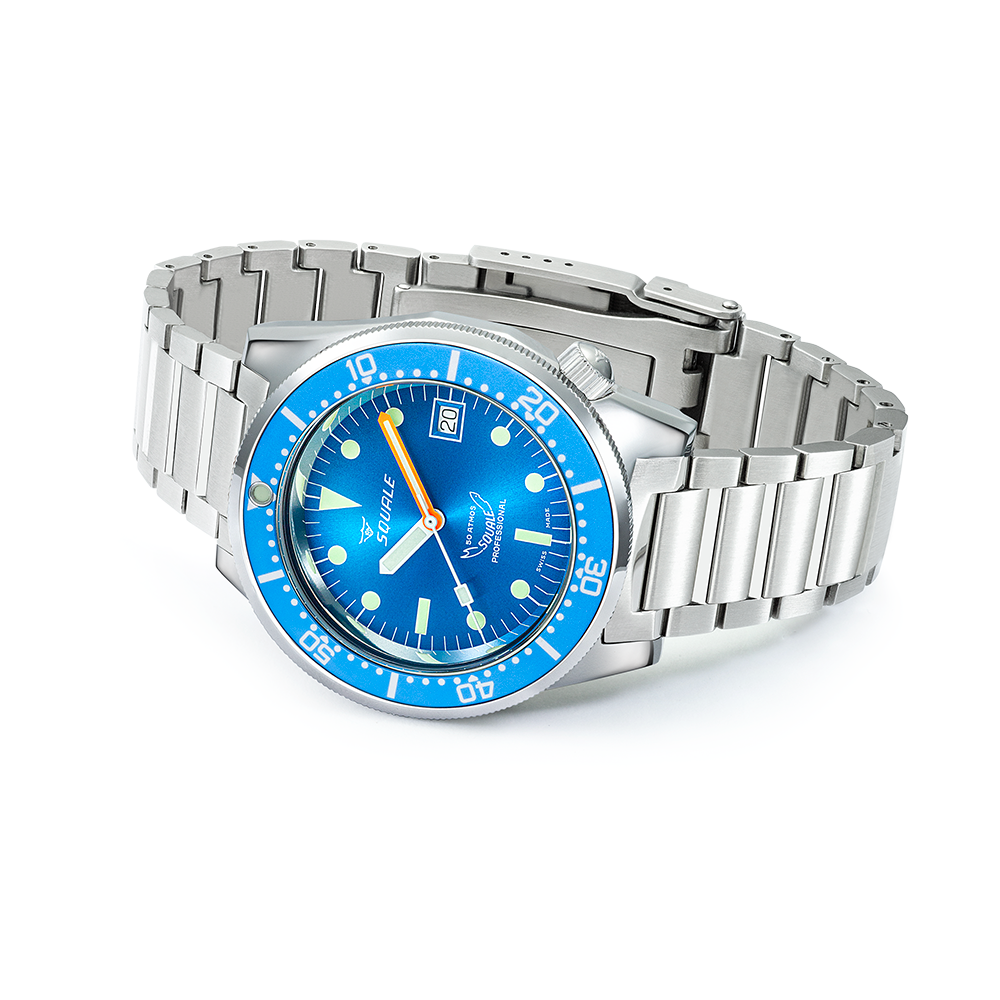 Squale 1521 Ocean — Acier — détail de la montre