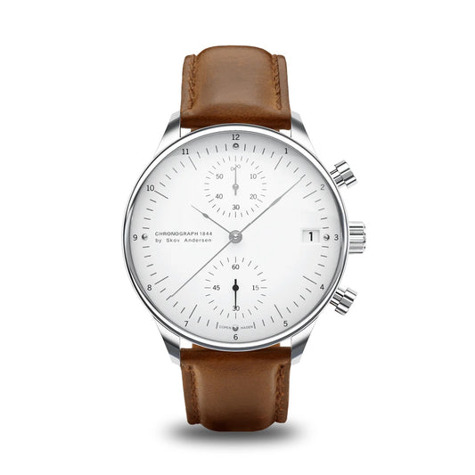 ABOUT VINTAGE: 1844 CHRONOGRAPH - STEEL WHITE