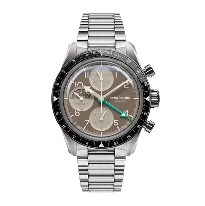 Montre Echo/Neutra : 1956 Chronographe GMT Cappuccino