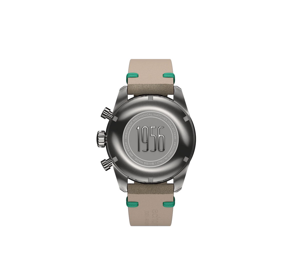 Montre Echo/Neutra : 1956 Chronographe GMT Cappuccino
