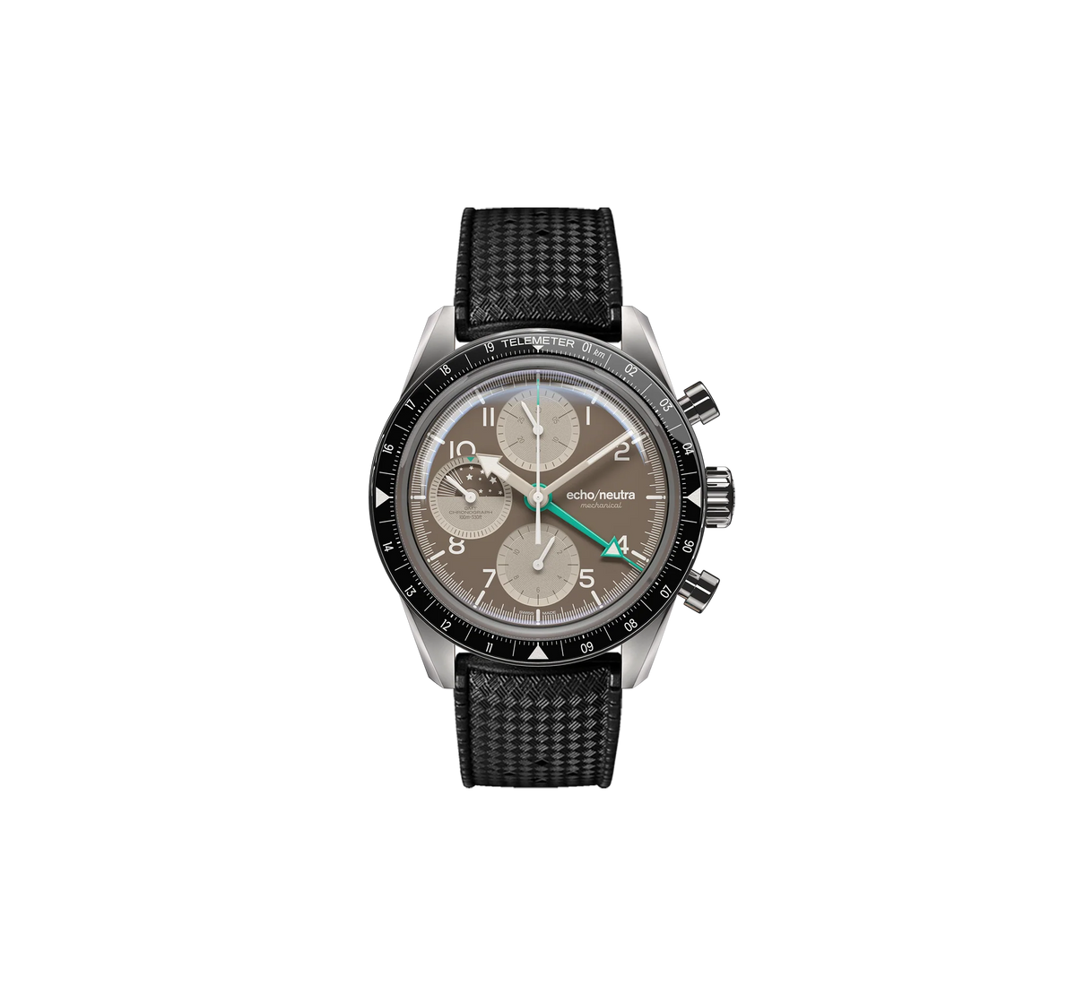 Montre Echo/Neutra : 1956 Chronographe GMT Cappuccino