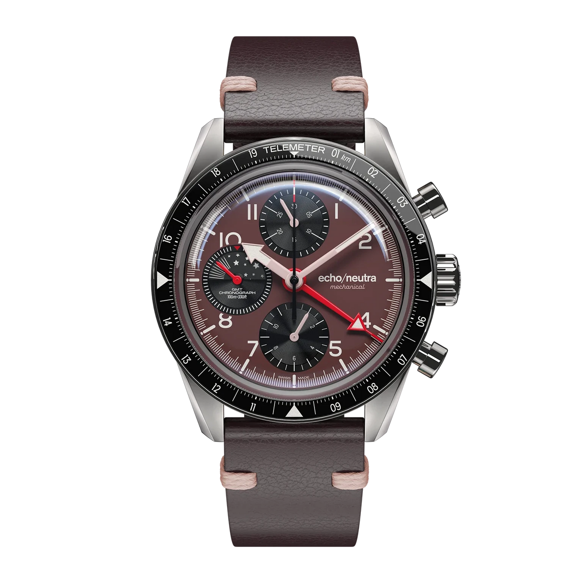 Montre Echo/Neutra : 1956 Chronographe GMT Purple