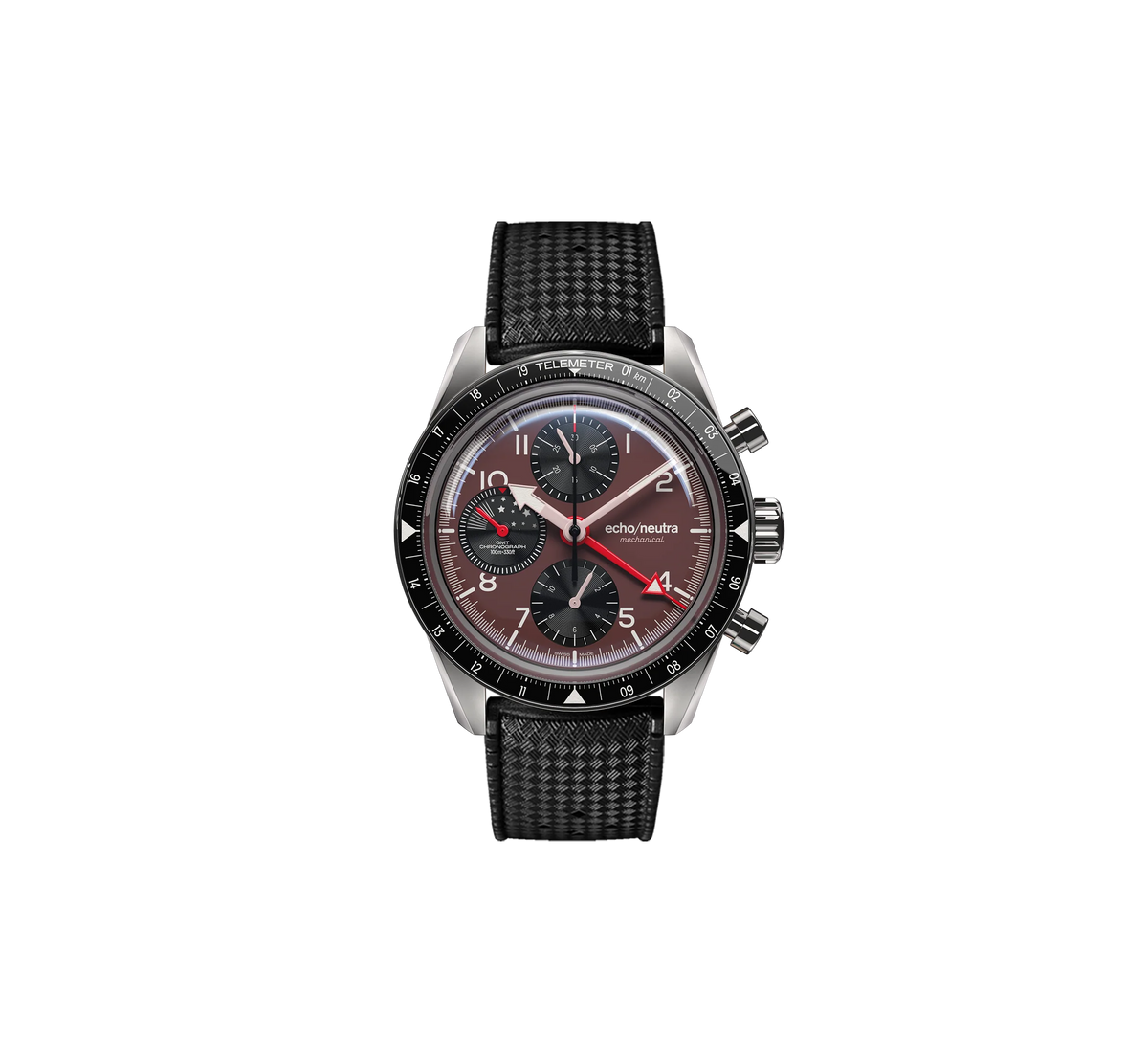 Montre Echo/Neutra : 1956 Chronographe GMT Purple