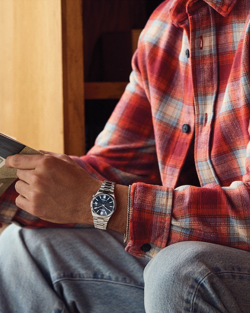 CITIZEN : TSUYOSA 37MM BLEU NJ0200-50M