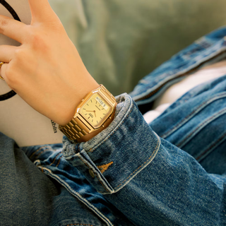 CASIO VINTAGE : AQ-230GA-9DMQ - DOREE