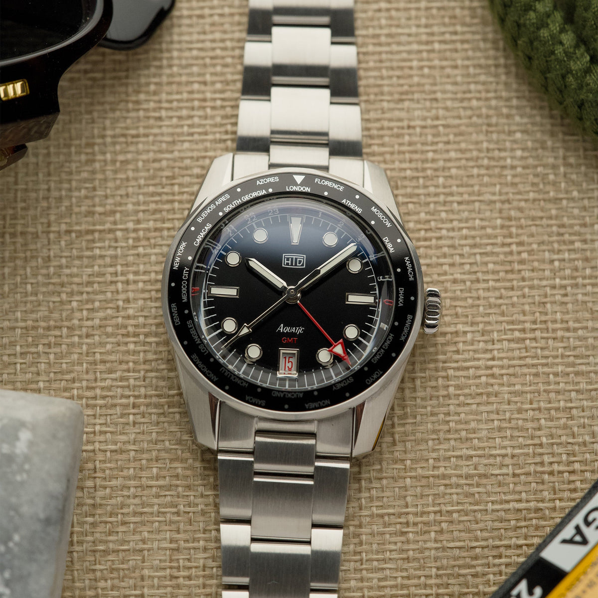 HTD Aquatìc GMT World Timer - vue 2