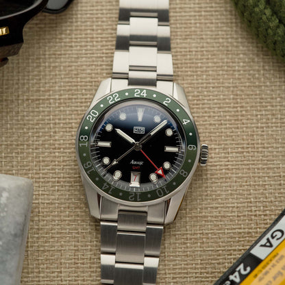 HTD Aquatìc GMT Departure Green - vue 2