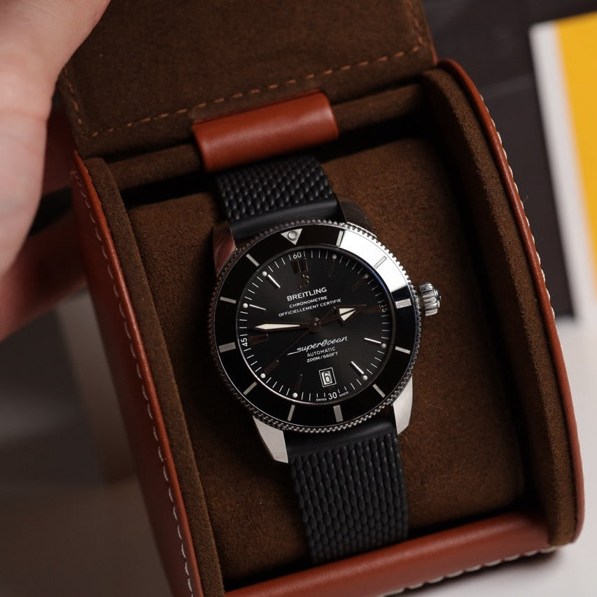 MONTRE BREITLING : SUPER OCEAN HERITAGE II NOIR 46MM