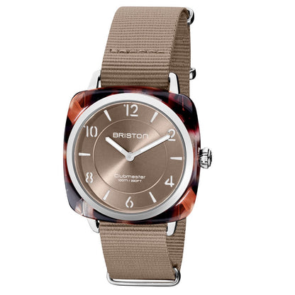 MONTRE BRISTON : CLUBMASTER CHIC TAUPE 21536.SA.UBR.30.NT