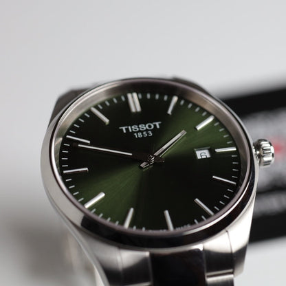 TISSOT WATCH: PR100 GREEN 40MM T1504101109100