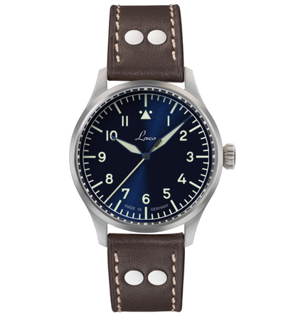 RELOJ LACO: FLIEGER STUTTGART PRO AUTOMÁTICO AZUL