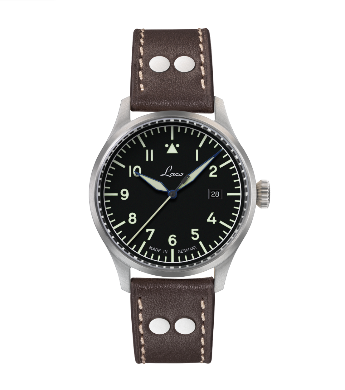 RELOJ LACO: FLIEGER STUTTGART PRO AUTOMÁTICO NEGRO