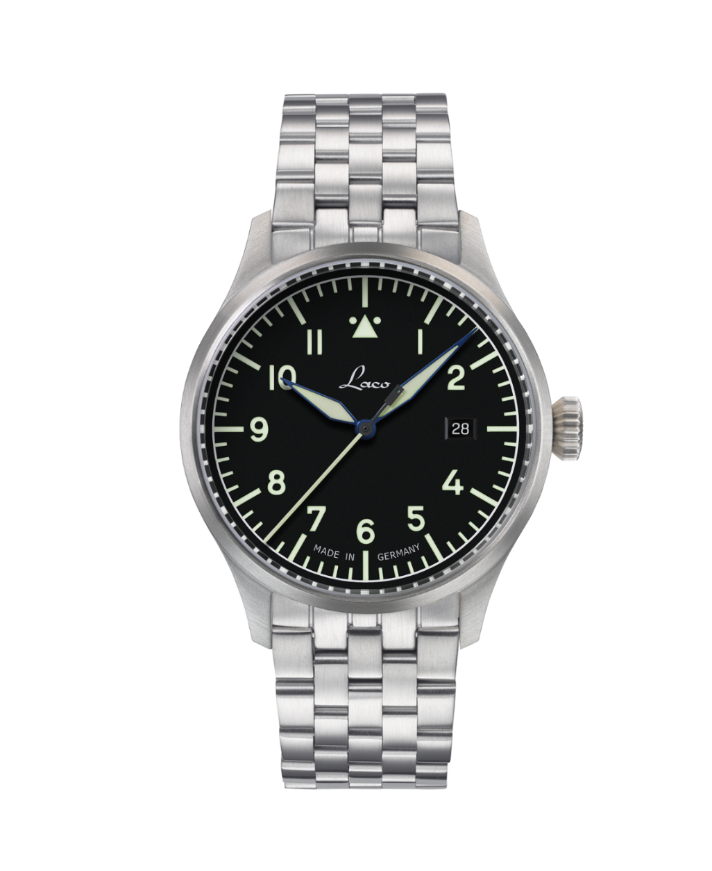 RELOJ LACO: FLIEGER STUTTGART PRO AUTOMÁTICO NEGRO