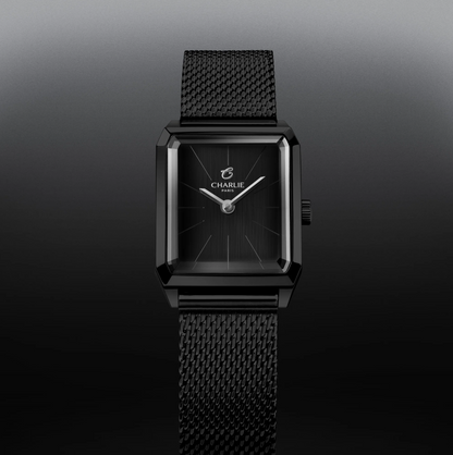 Montre Charlie Paris : Monceau Noire Midnight